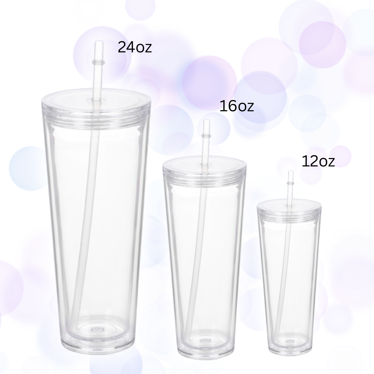 Snowglobe Conical Glass