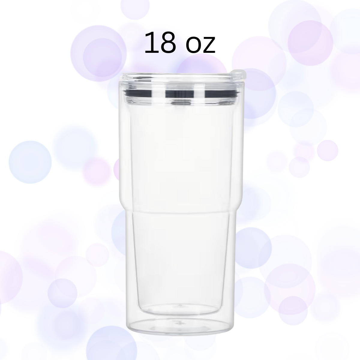 Snowglobe Tumbler 18 oz
