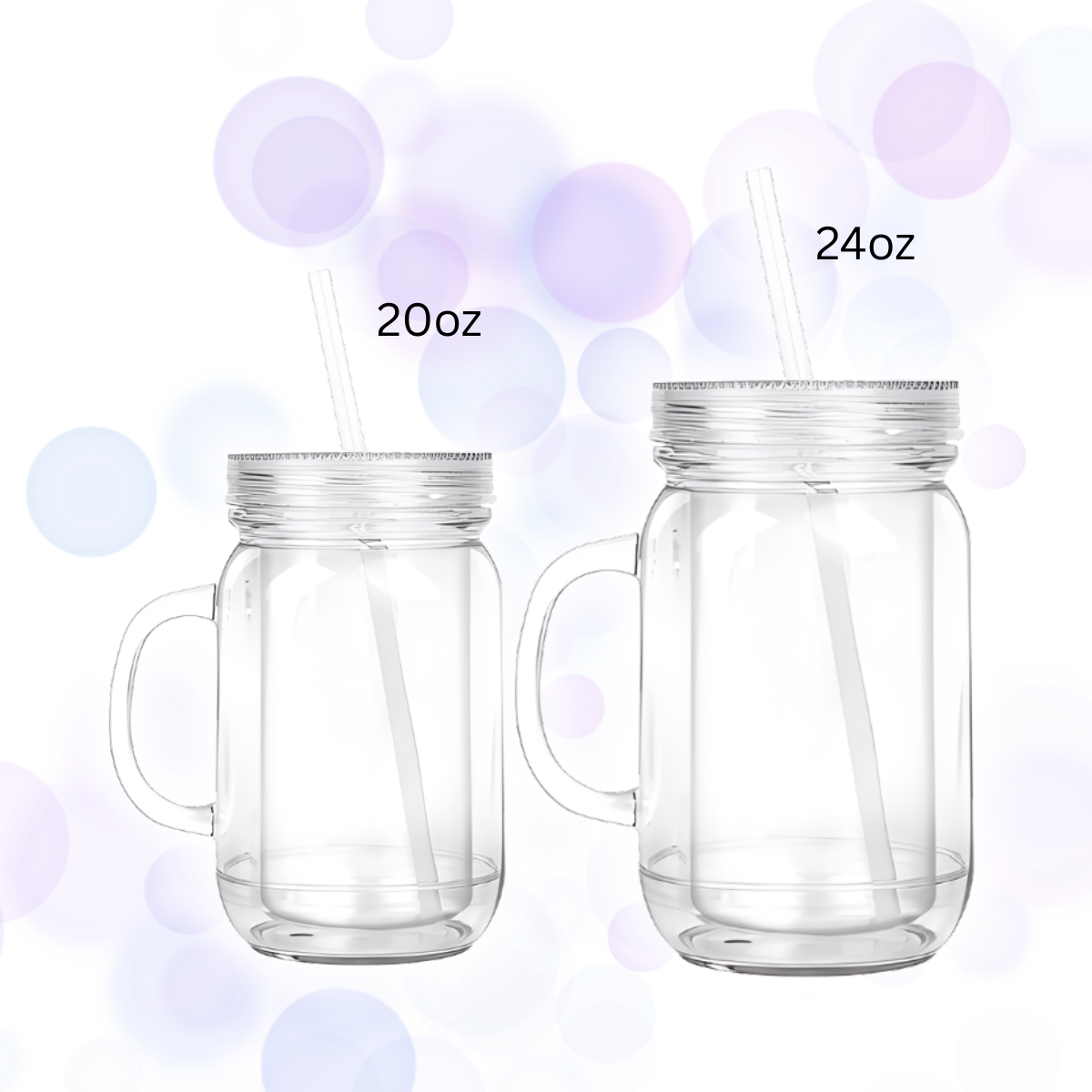 Snow Globe Tumbler Mason Jar