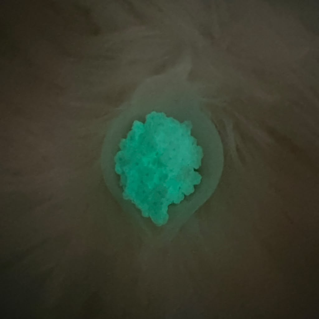 Florecita Glow In The Dark - Azul