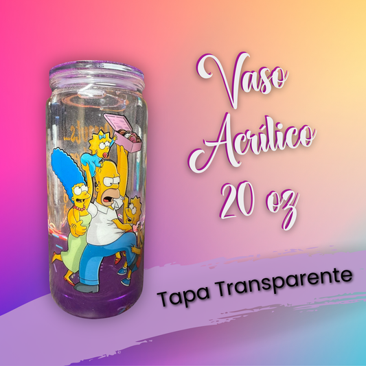 Vaso Acrílico Snow Globe 20 oz