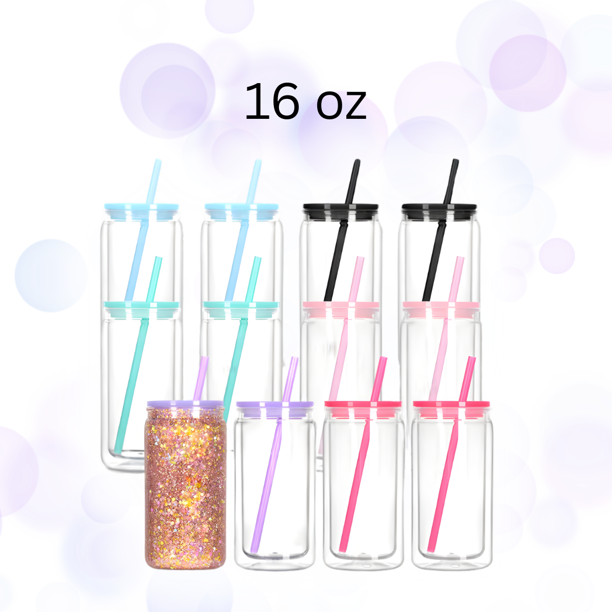 Snow Globe Tumbler Lid Color