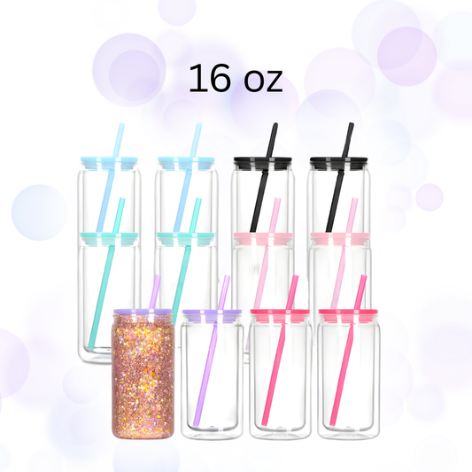 Snow Globe Tumbler Lid Color