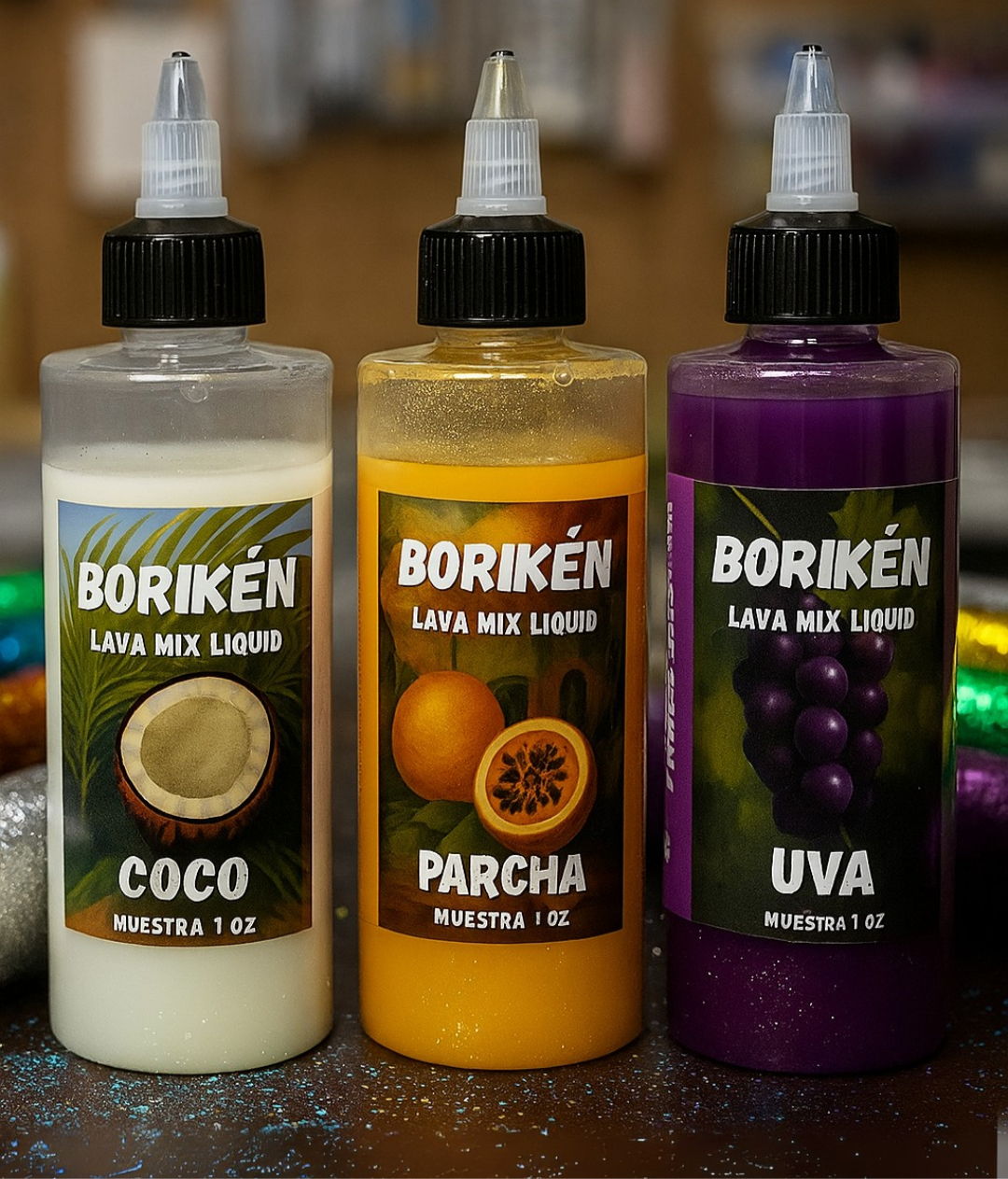 Muestra 1 oz Borikén Lava Mix Liquid