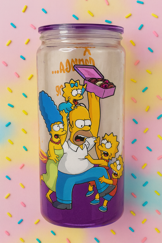 💛🍩 Snow Globe Acrílico The Simpsons 20 oz