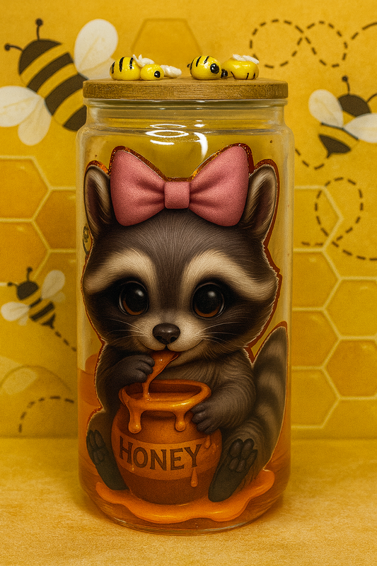 🍯 Snow Globe Acrílico "Miel" 16 oz