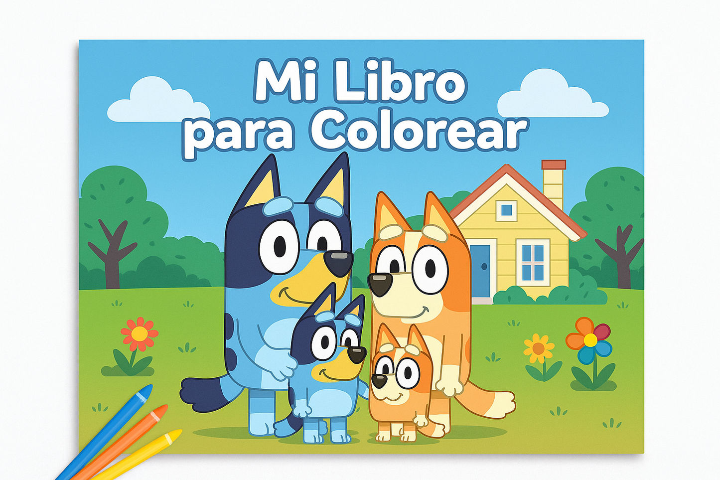 Libro para Colorear Infantil — Mi Libro para Colorear (Pack de 12)