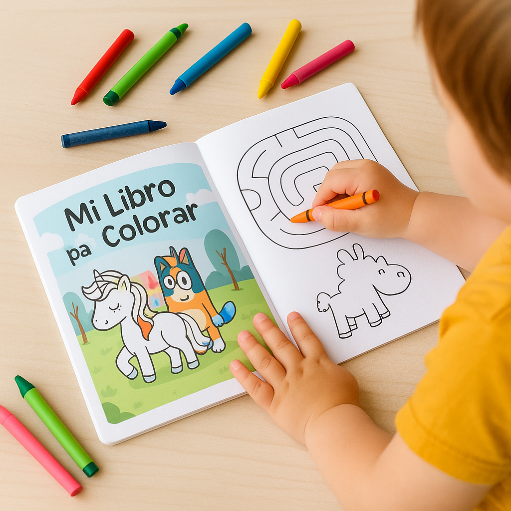 Libro para Colorear Infantil — Mi Libro para Colorear (Pack de 12)