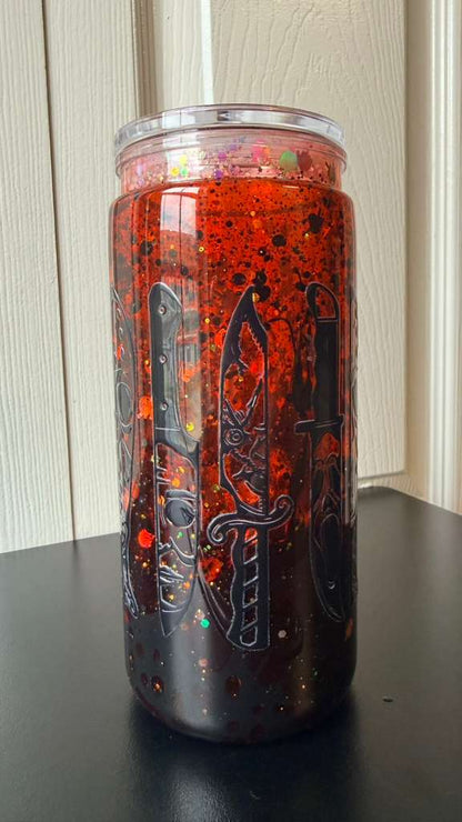 🔪 Vaso de 20 oz “Eclipse” | Horror Edition – Borikén Lava Mix