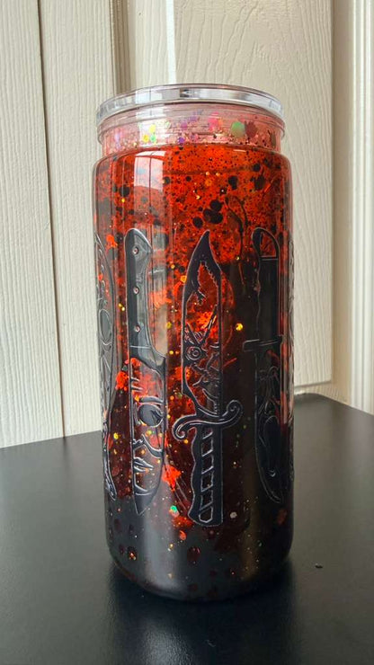 🔪 Vaso de 20 oz “Eclipse” | Horror Edition – Borikén Lava Mix