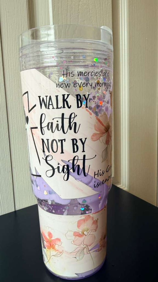 Vaso de 40 oz “Faith & Grace”
